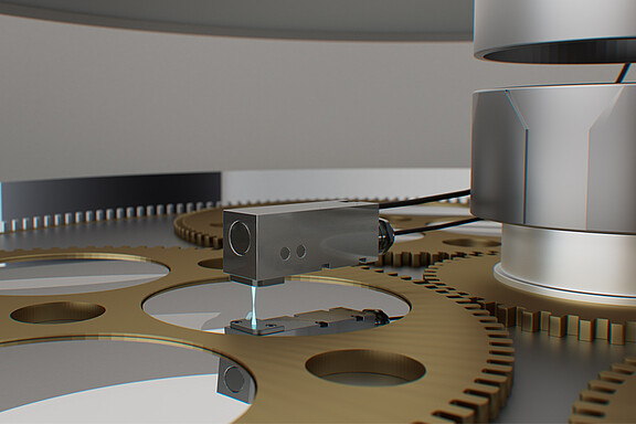 interferoMETER IMP NIR TH3/90/IP68 met een straalpad van 90°