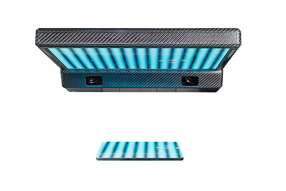 Driedimensionale meting van glanzende oppervlakken