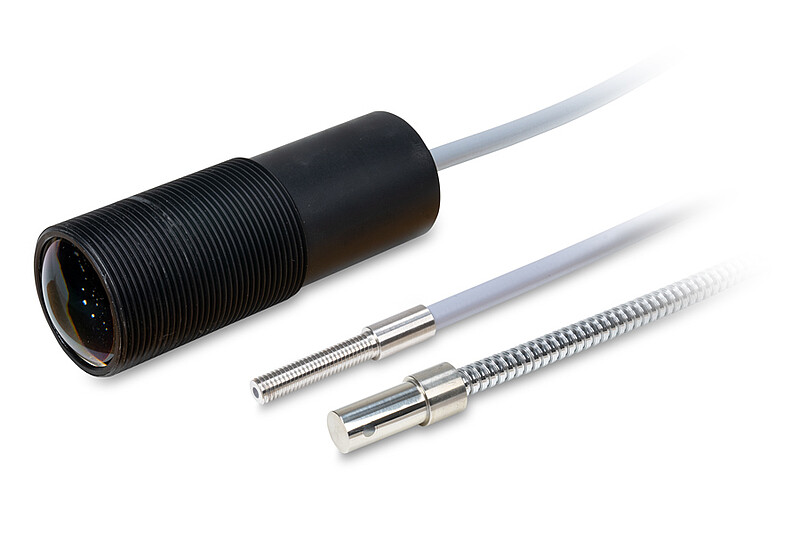 Reflexsensor voor het onderscheiden van materialen en onderdelen