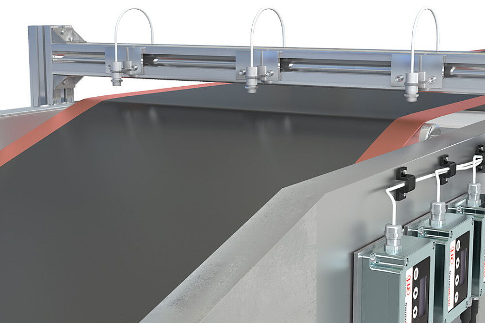 Temperatuurmeting in het coatingproces van batterijfilm met thermoMETER UC