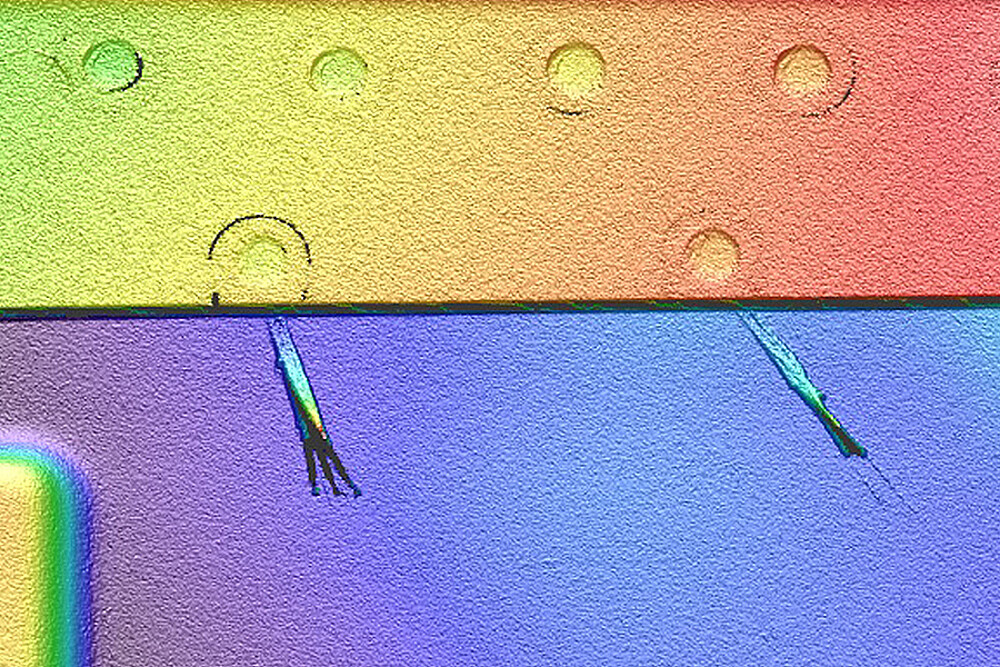 Meten van objecten met structuren met hoge nauwkeurigheid