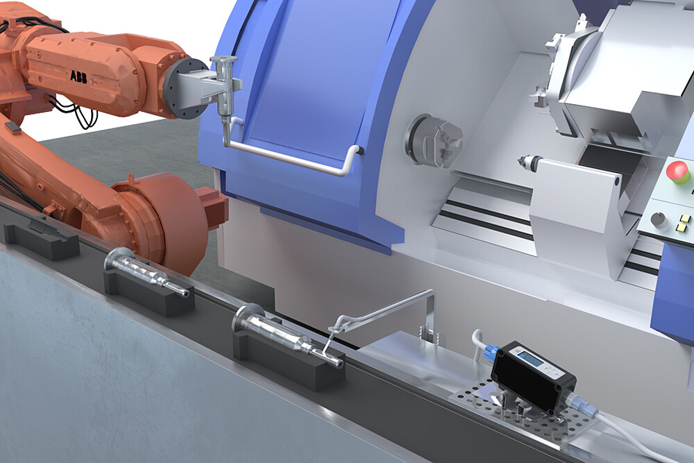 Groefdetectie op de as