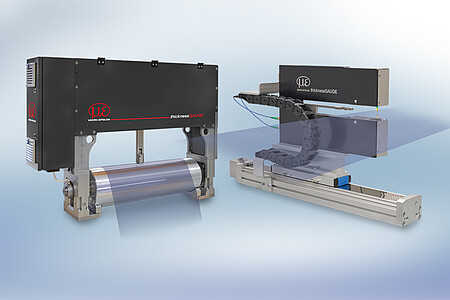 Sensor system for precise thickness measurements