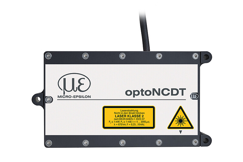 Nauwkeurige lasersensor voor meetbereiken tot 750 mm