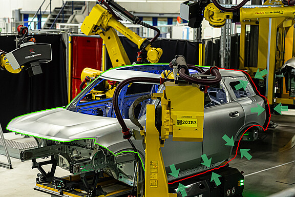 6D-positiecompensatie