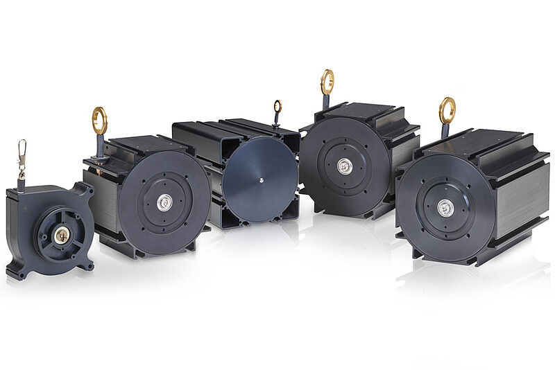 Robuust trekdraadsensormechaniek met aluminiumbehuizing