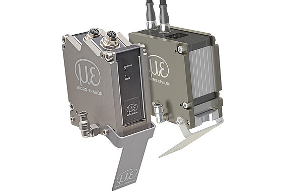 Laserscanner met beschermende behuizing en luchtspoeling 