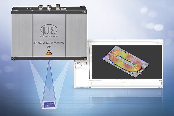 Prüfung kleiner Objekte mit surfaceCONTROL 3D