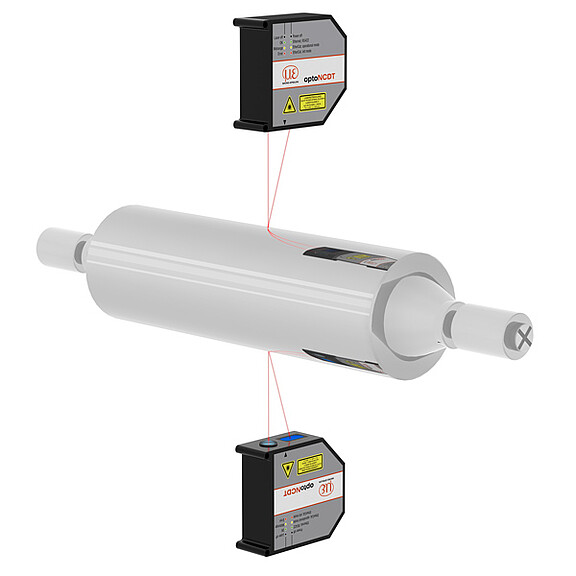 Meting op glanzend metaaloppervlak