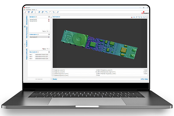 3DInspect voor parameterinstelling en evaluatie