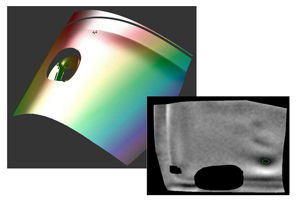 Detectie van te testen componenten tijdens inline meting