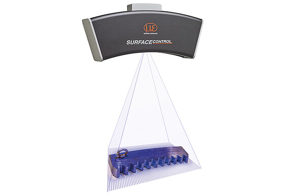 Hoge precisie in de Z-as met surfaceCONTROL 2600