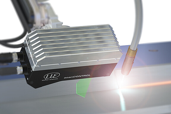 Laserscanner voor het bewaken van lasnaden