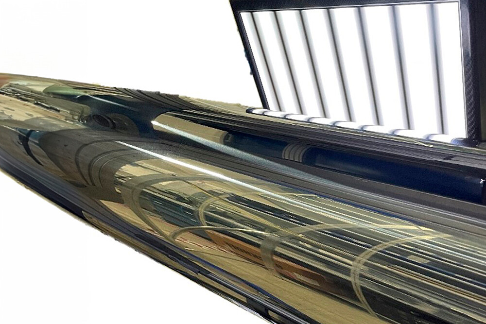 Oppervlaktedetectie van glanzende rollen