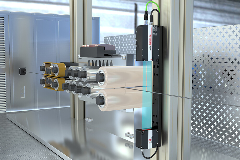 Draadmeting van snellopende draad