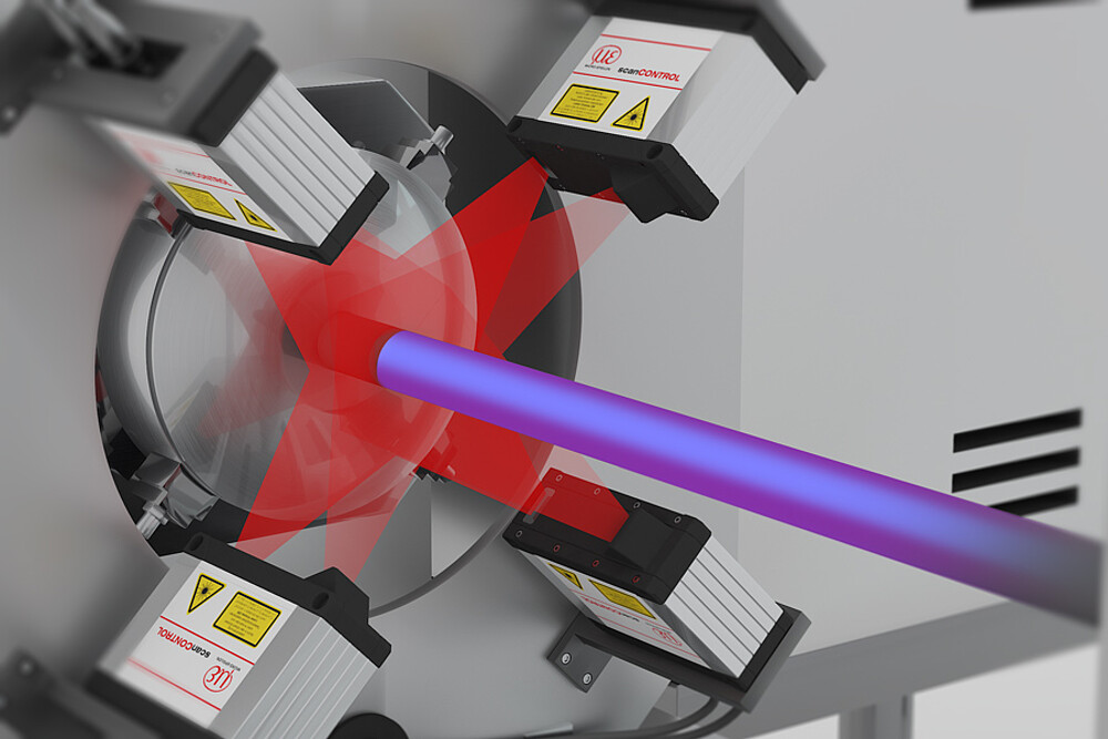 Laserscanner voor extrusie