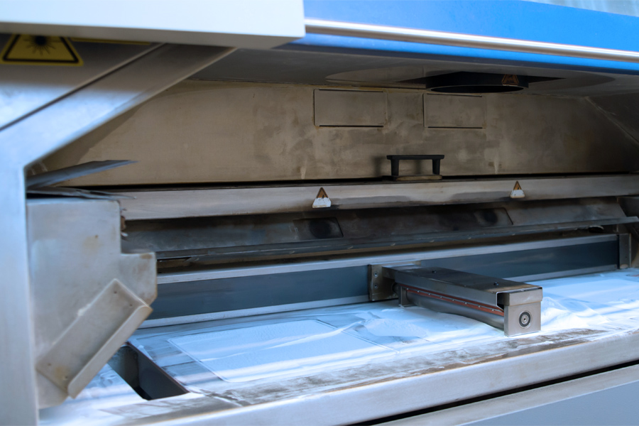 Controle van de uitlijning van de zuigmond