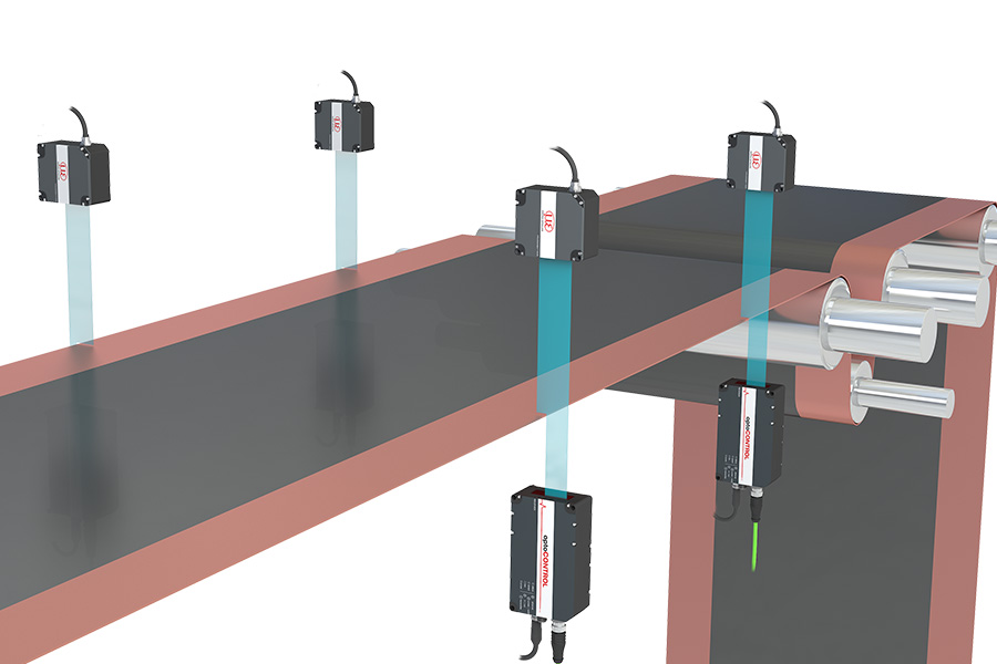 Bahnkantenregelung der Elektrodenfolie